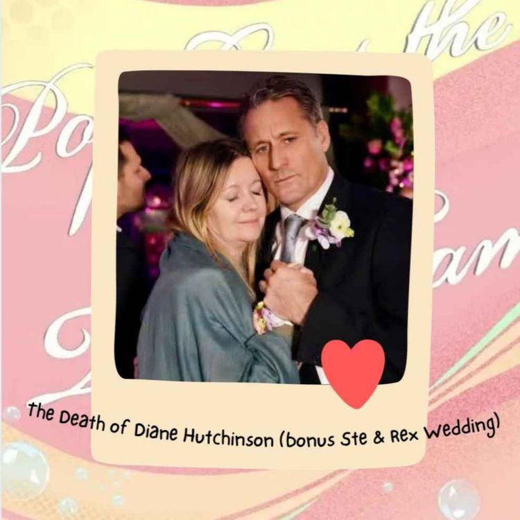cover art for Hollyoaks: The Death of Diane Hutchinson with (bonus Ste & Rex Wedding discussion)