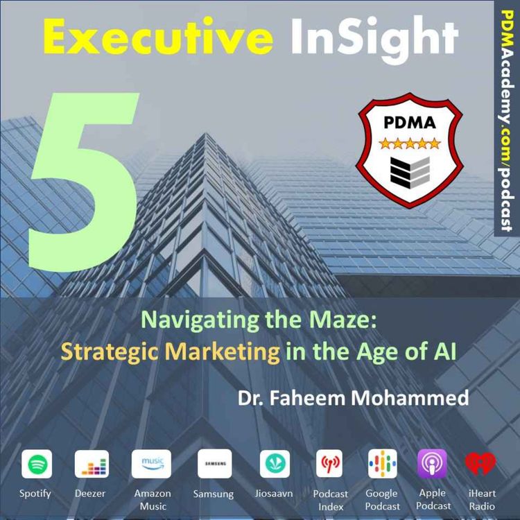 cover art for Navigating the Maze: Strategic Marketing in the Age of AI