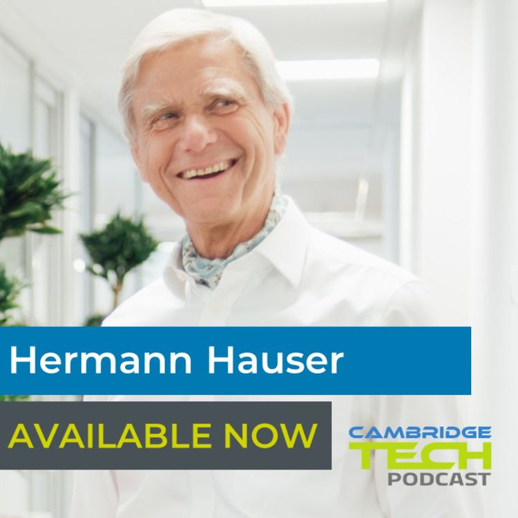 cover art for In conversation with entrepreneur and venture capitalist, Hermann Hauser