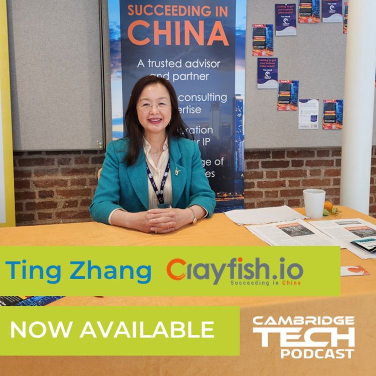 cover art for Doing business in China with Ting Zhang, Crayfish.io