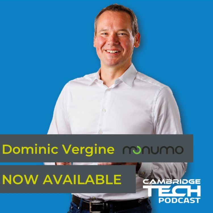 cover art for Reinventing the electric motor with Dominic Vergine, Monumo