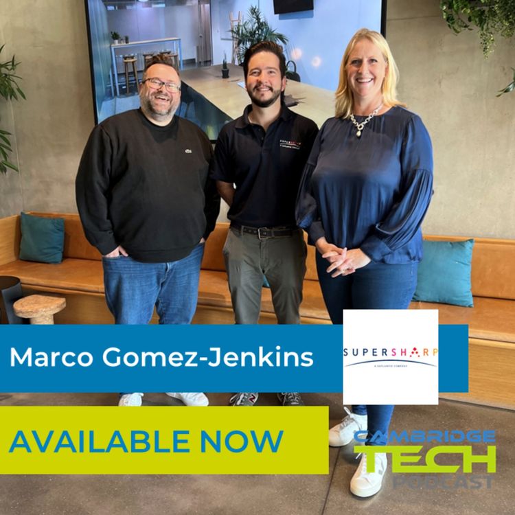 cover art for Launching in space with Marco Gomes-Jenkins, SuperSharp