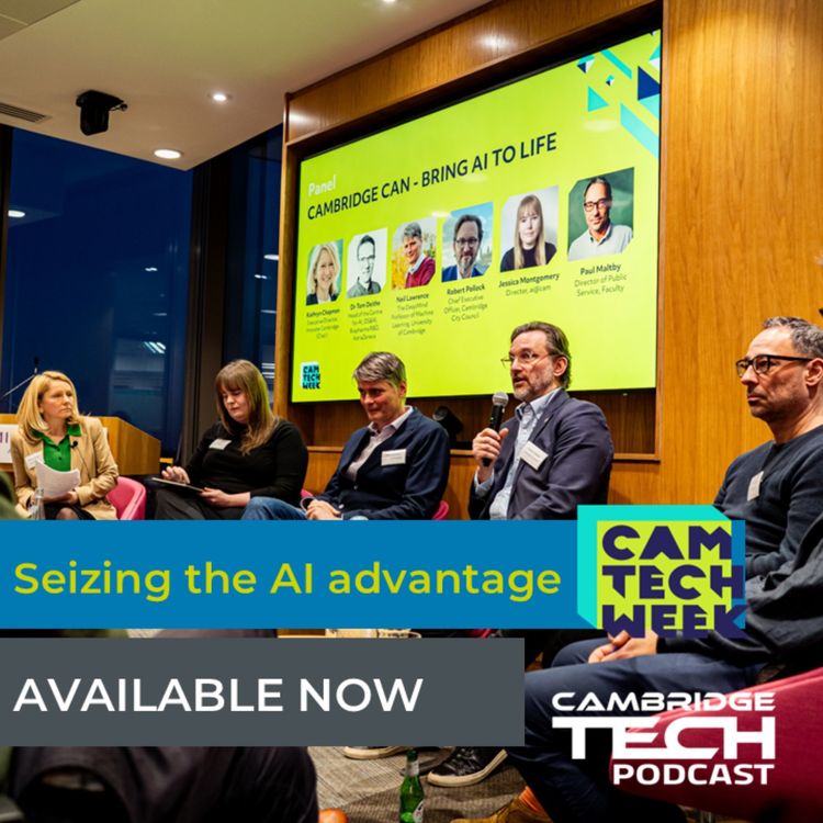 cover art for Cambridge Tech Week: Seizing the AI advantage