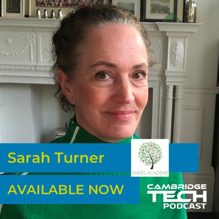cover art for Championing female founders and investors with Sarah Turner, Angel Academe