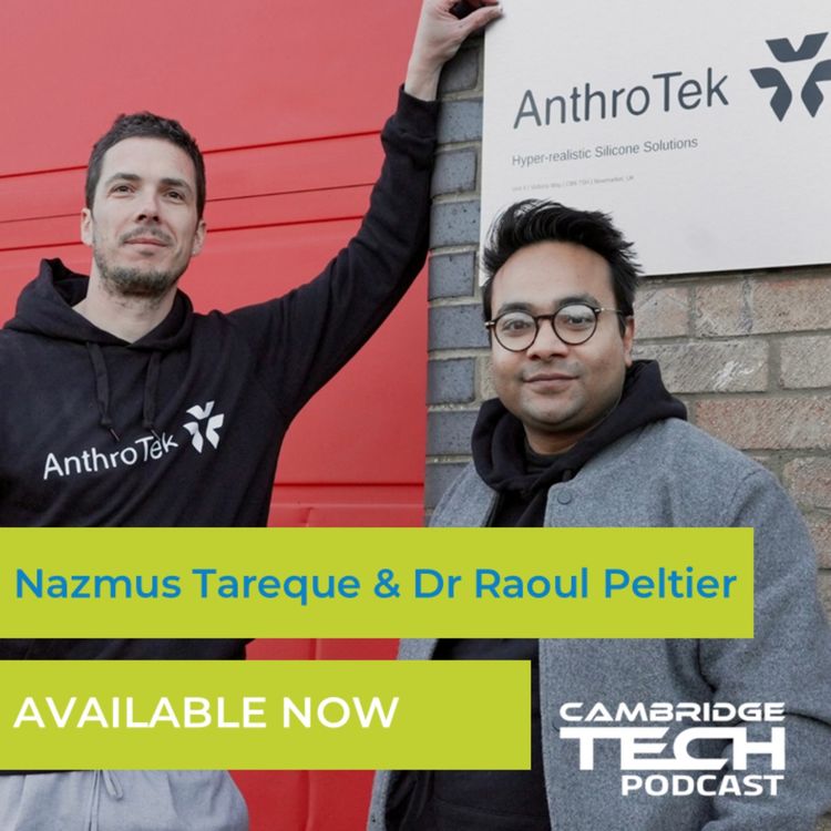 cover art for AnthroTek - from Hollywood to MedTech and Robotics