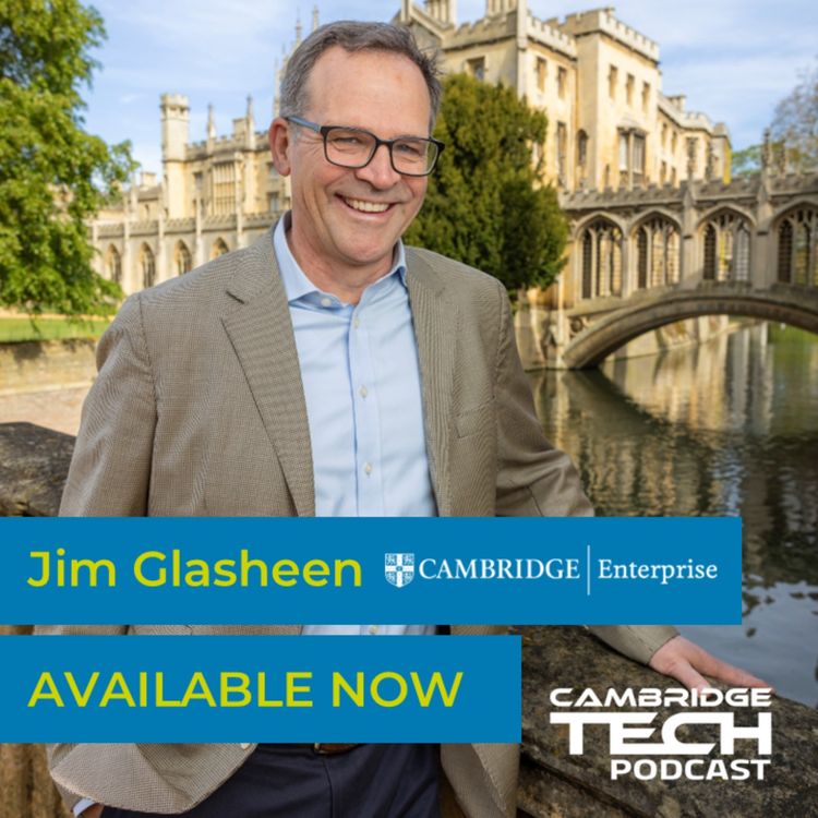 cover art for Jim Glasheen on what’s next for Cambridge Enterprise
