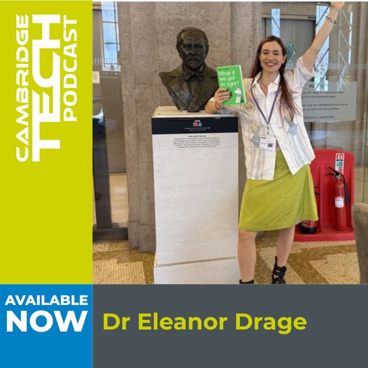cover art for What if we got AI right? With Dr Eleanor Drage 
