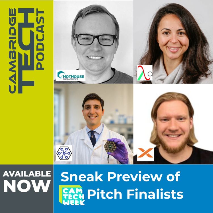 cover art for Five Startups. One Stage. Who Wins at CamTechWeek 2026?