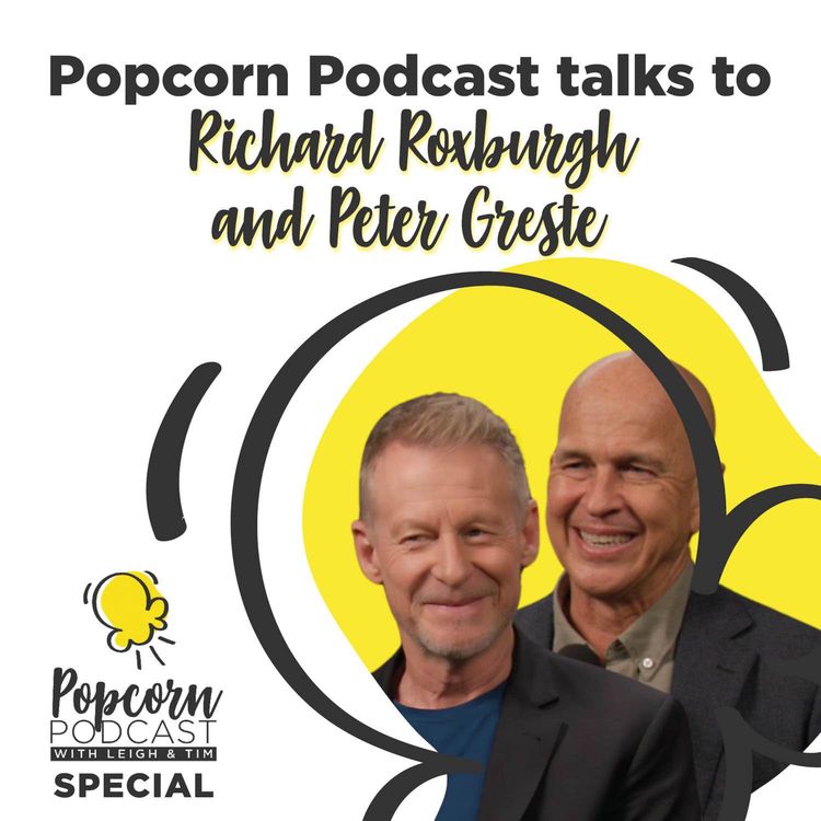 cover art for Richard Roxburgh and Peter Greste interview (The Correspondent)