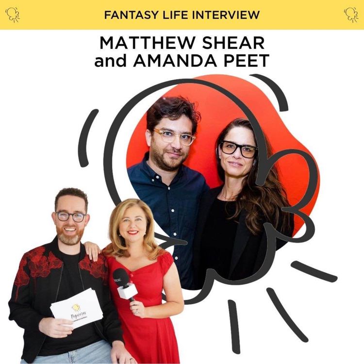 cover art for Amanda Peet, Matthew Shear: Fantasy Life and grown-up rom-coms