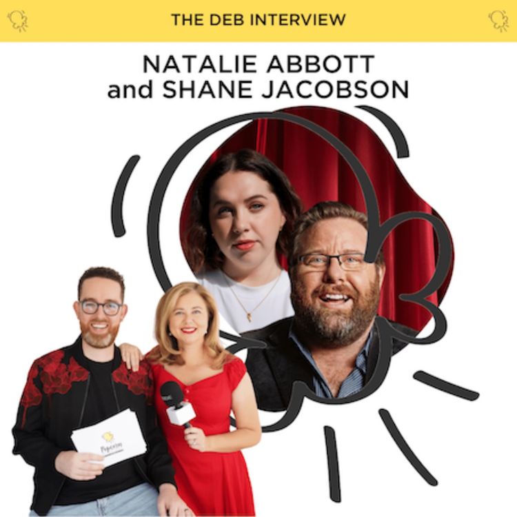 cover art for Natalie Abbott and Shane Jacobson are The Deb's father-daughter soul