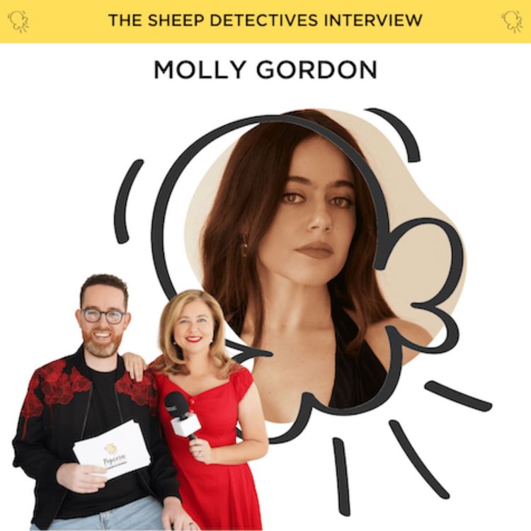 cover art for Molly Gordon gets her “va va voom” moment in The Sheep Detectives