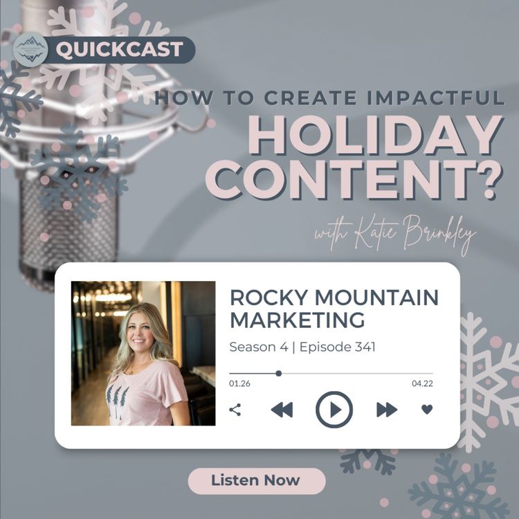 cover art for How to Create Holiday Content That Truly Stands Out with Katie Brinkley