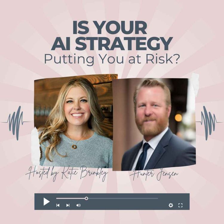 cover art for Is Your Team Putting Business Data at Risk with ChatGPT with Hunter Jensen