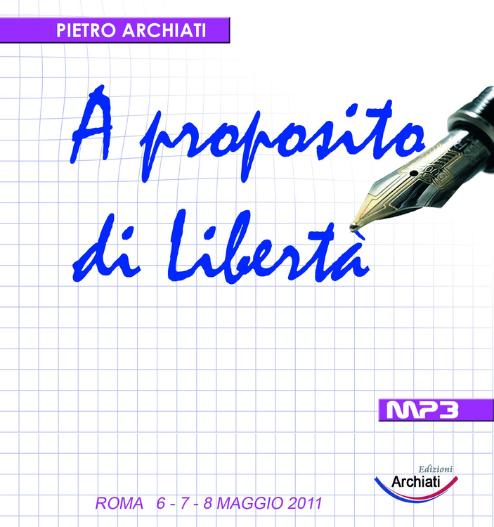 cover art for 05B - Quinta conferenza - LA LIBERTÀ DELL'UOMO CREATORE liberi non si è, si diventa