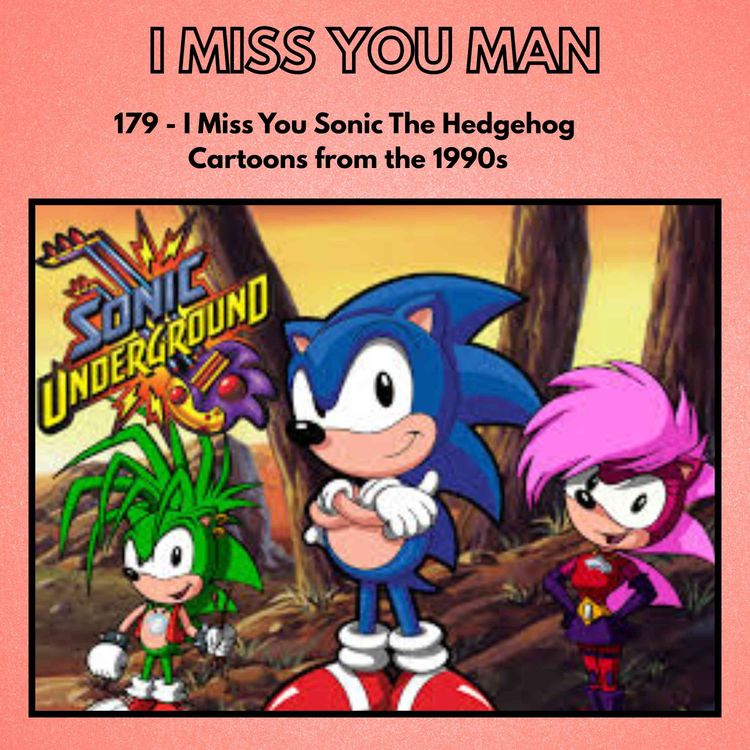 cover art for 179 - I Miss You Sonic The Hedgehog Cartoons from the 1990s
