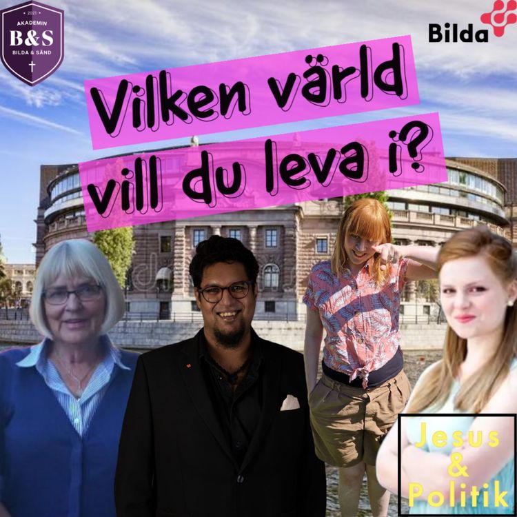 cover art for Ep 10: Jesus & (Kommun)politik med Gabbe Lönn (kd) och Britt-Marie Danestig (v)