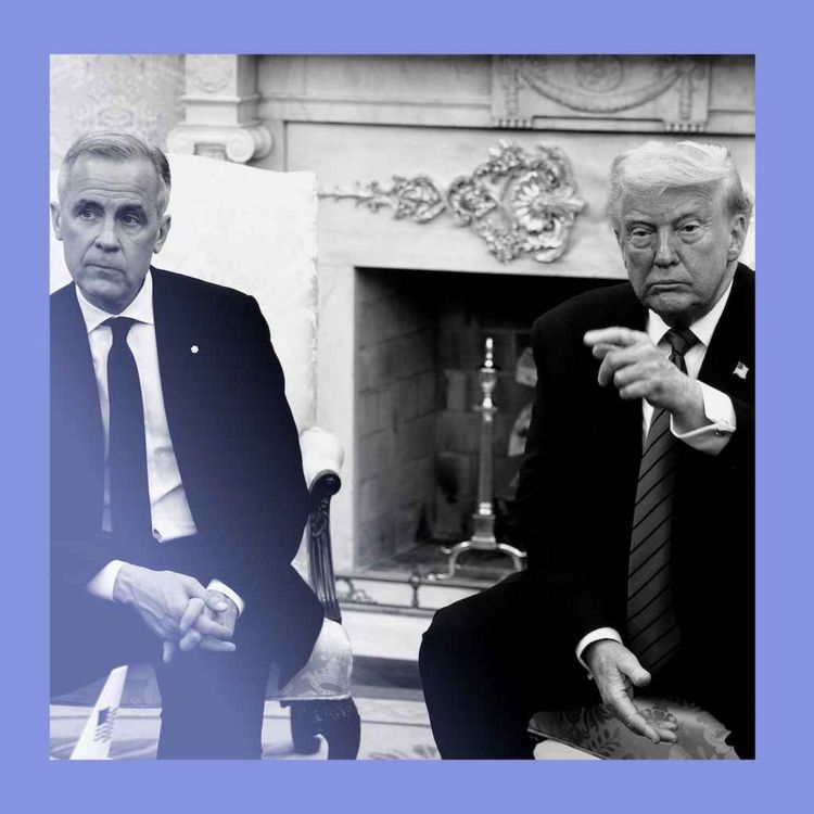 cover art for Man of steel, and aluminium: Carney talks trade with Trump