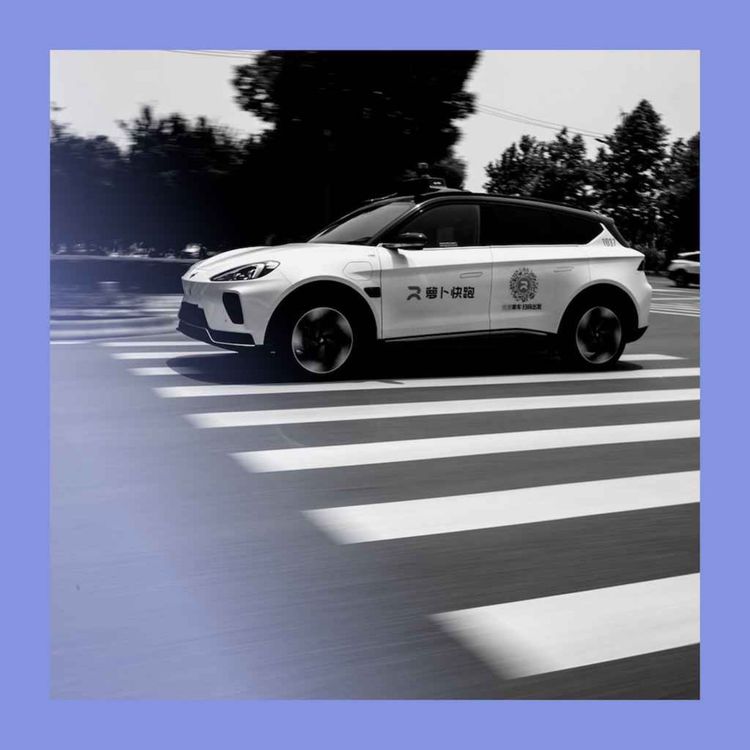 cover art for The great wheel: China’s Robotaxi revolution