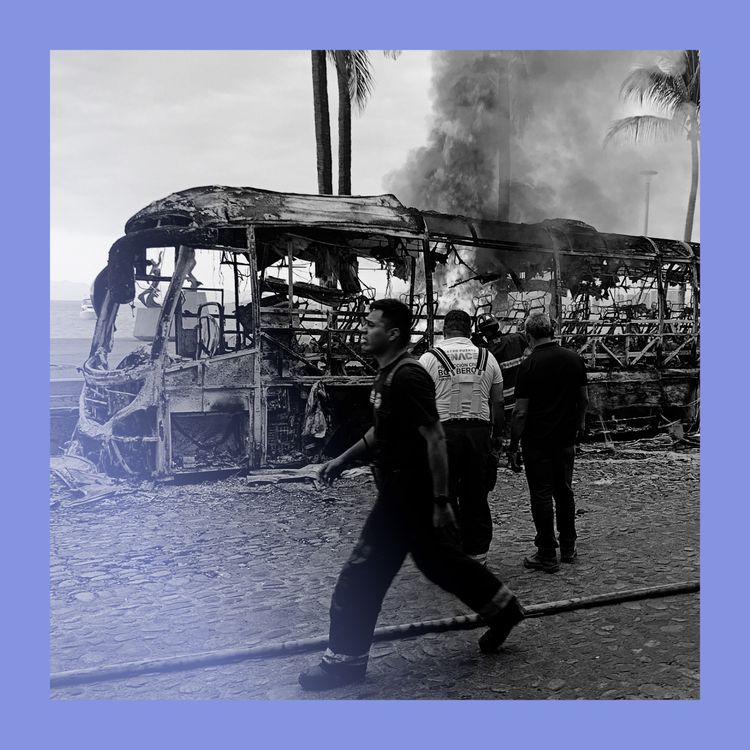 cover art for Chapo, Mayo, Mencho: another Mexican kingpin falls