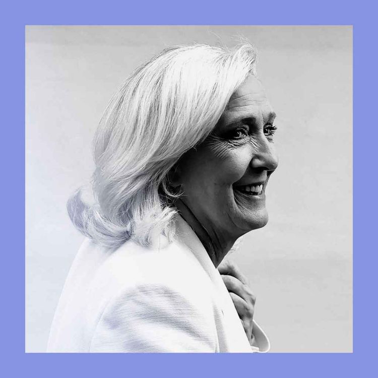 cover art for Marine warfare: Le Pen runs for president 