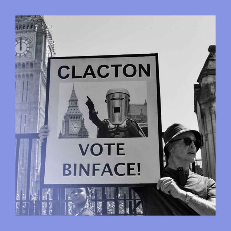 cover art for In it to bin it: Nigel Farage v Count Binface