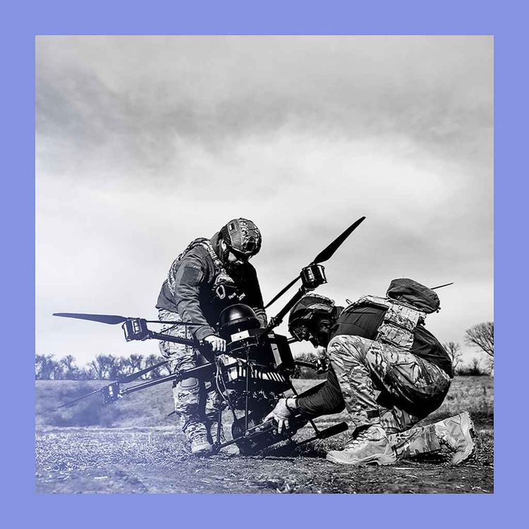 cover art for Drone truth: Russia has the upper hand