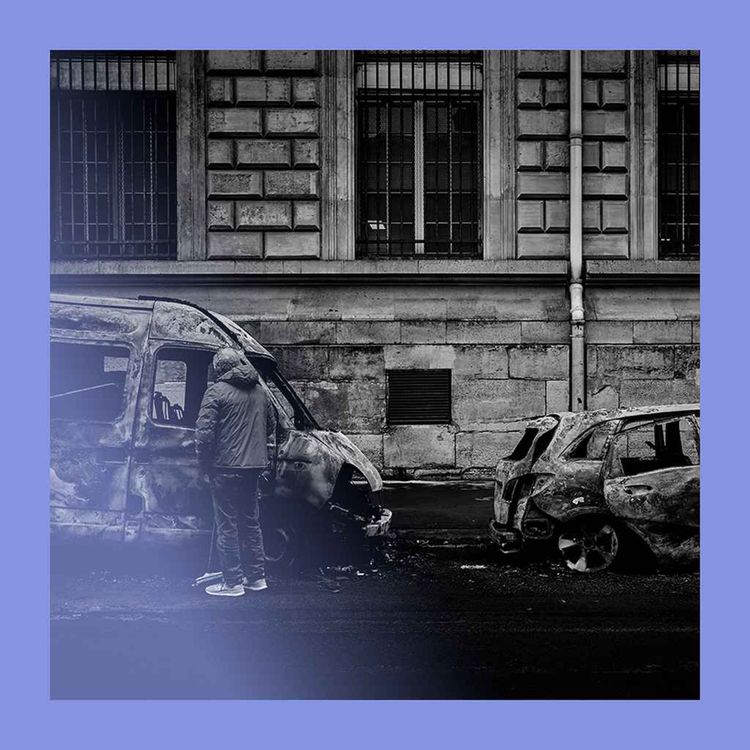 cover art for Disorder of magnitude: France’s riots