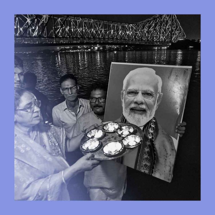 cover art for Silver-year strongman: 25 years of Narendra Modi