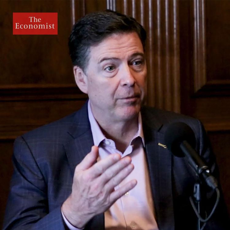 cover art for The Economist asks: James Comey