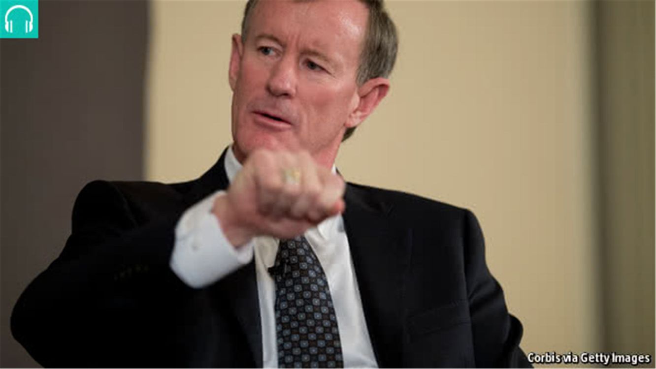 cover art for The Economist asks: Admiral McRaven