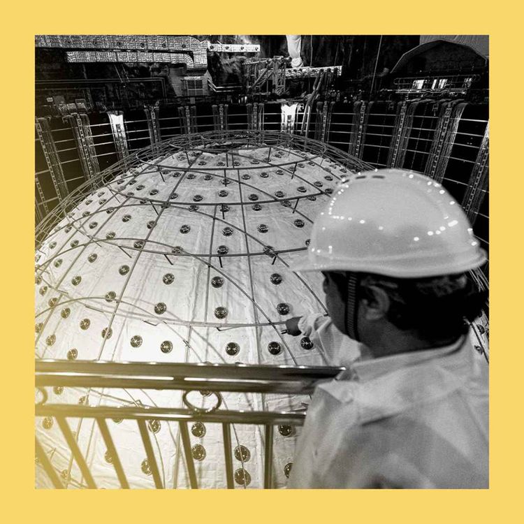 cover art for JUNO: the hunt for the universe’s most elusive particles