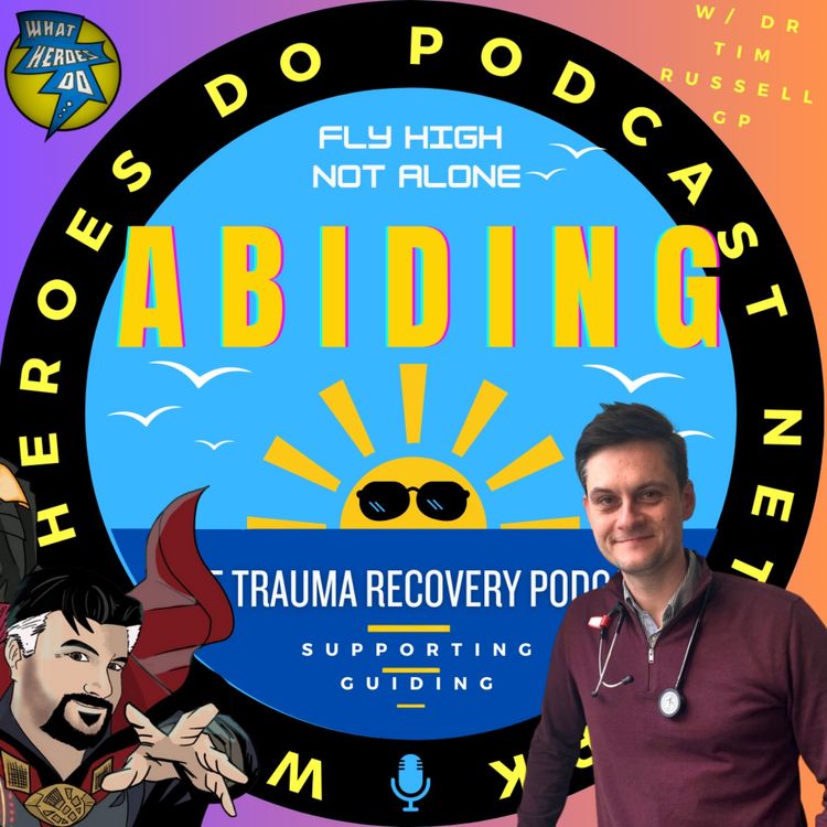 cover art for ABIDING: A Trauma Recovery Podcast