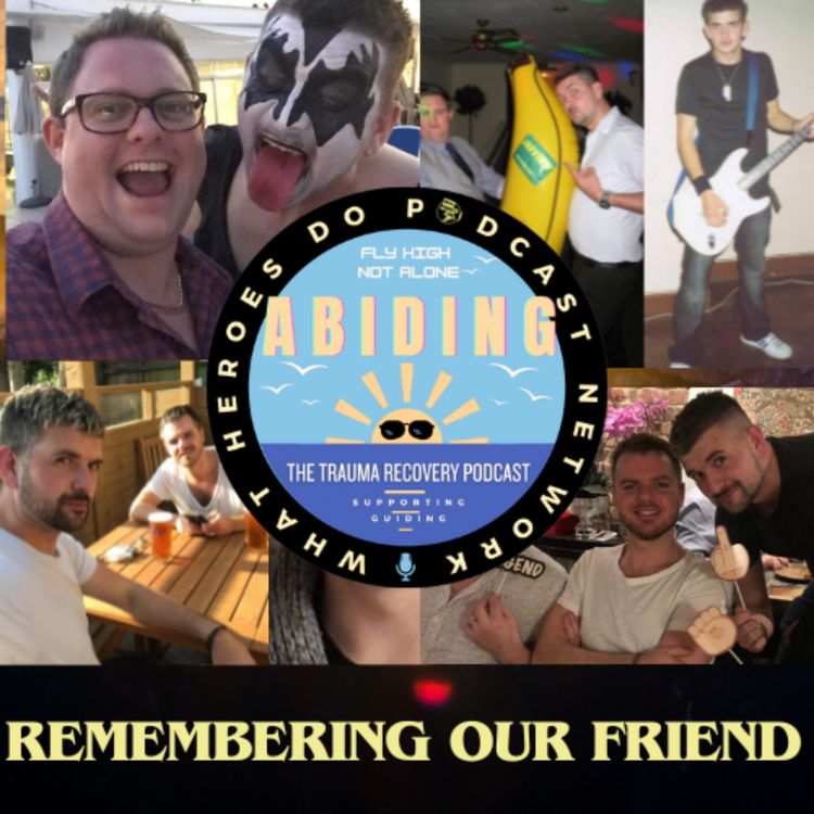 cover art for ABIDING: Remembering Our Friend