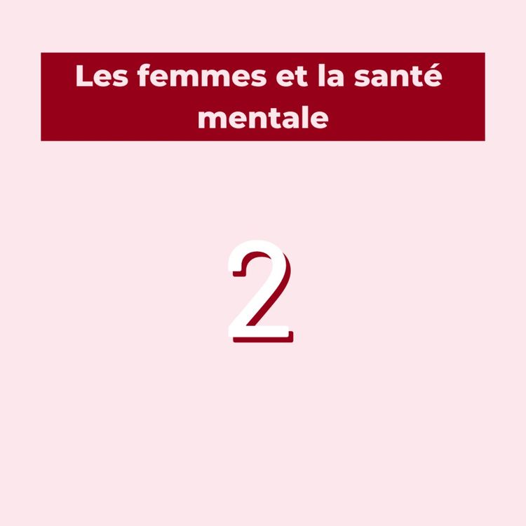 cover art for Les femmes et la santé mentale