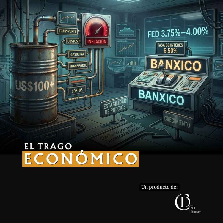 cover art for Petróleo a 100 dólares: la hora de la verdad para Banxico