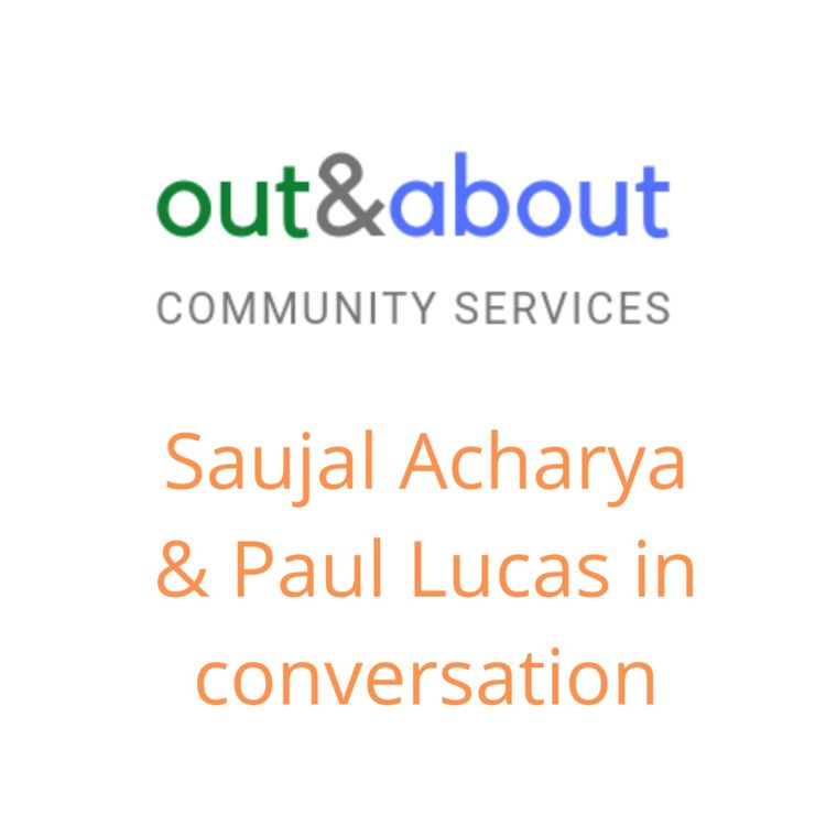 cover art for Saujal Acharya in conversation with Paul Lucas