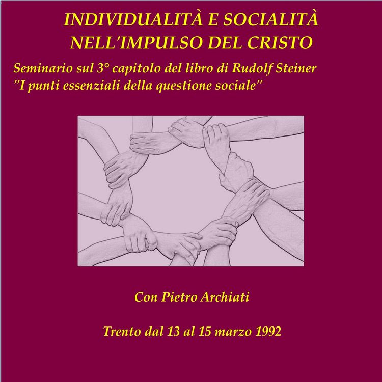 cover art for 16- Individualità e socialità nell'impulso del Cristo