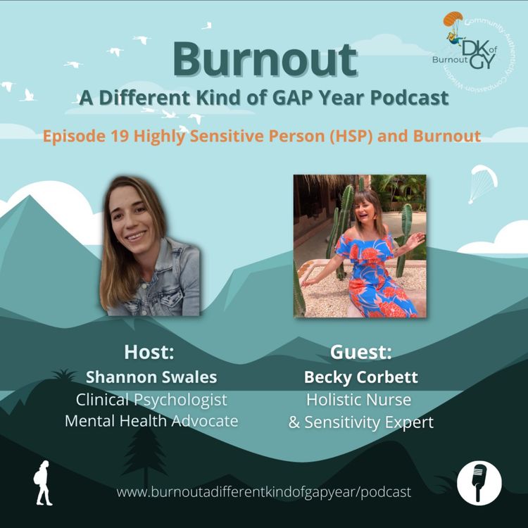 cover art for Highly Sensitive Person (HSP) and Burnout