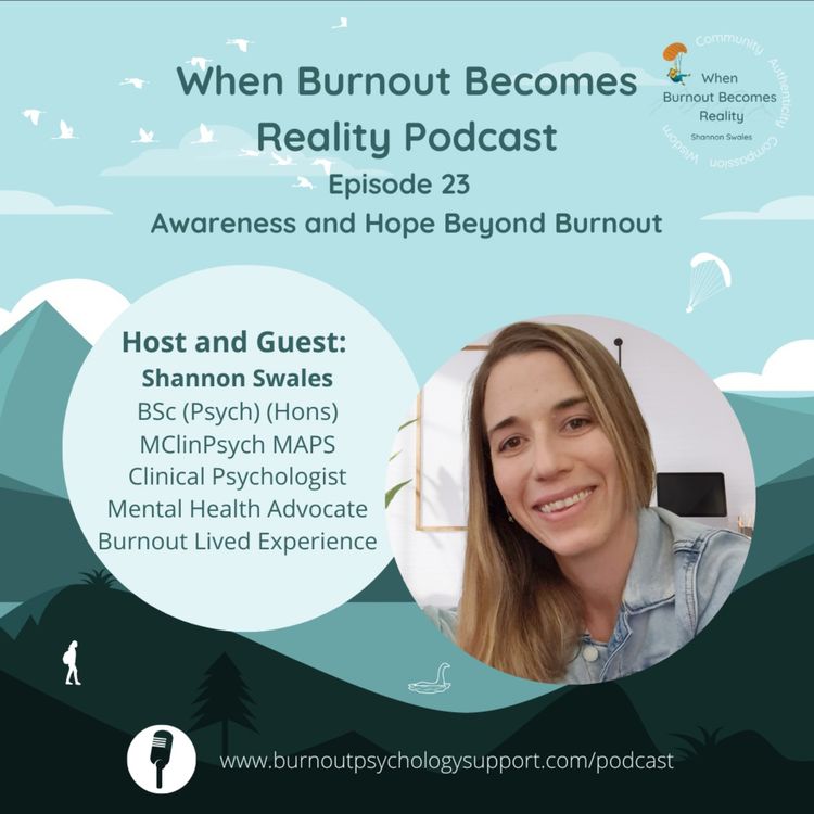 cover art for Awareness and Hope Beyond Burnout