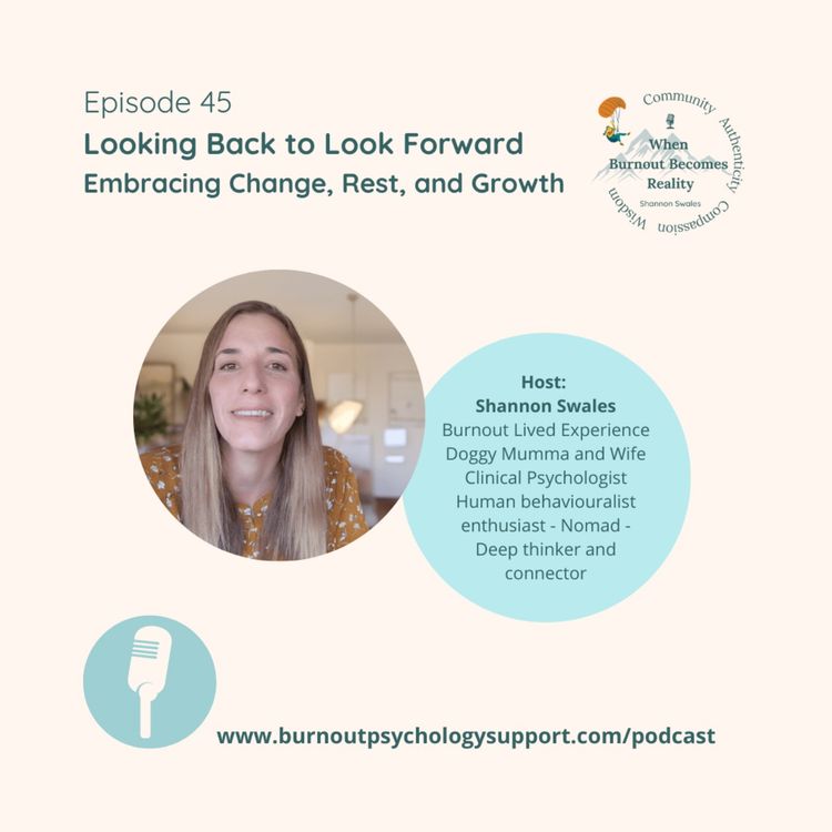 cover art for Looking Back to Look Forward: Embracing Change, Rest, and Growth