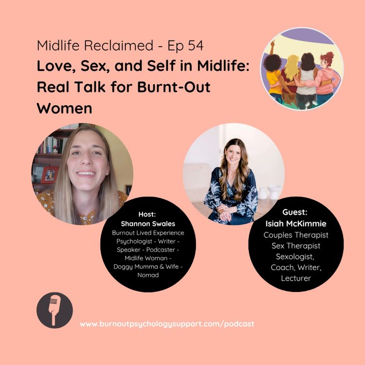 cover art for Love, Sex, and Self in Midlife: Real Talk for Burnt-Out Women