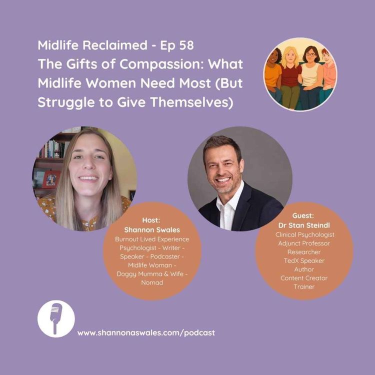cover art for The Gifts of Compassion: What Midlife Women Need Most (But Struggle to Give Themselves)