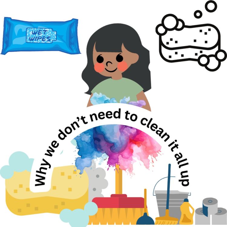 cover art for Why we don't need to clean it all up