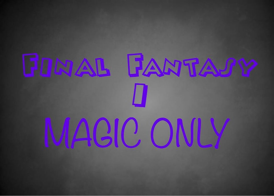 cover art for Final Fantasy I - Magic Only