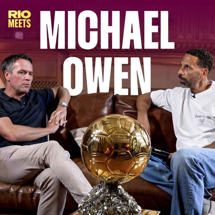 cover art for Michael Owen with his Ballon d’Or | Discusses Kane, Mbappe and comparison to Rooney