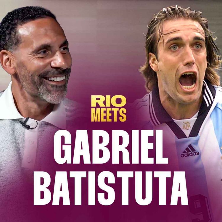 cover art for Gabriel Batistuta: Maradona v Messi + My part in Diego’s Demise