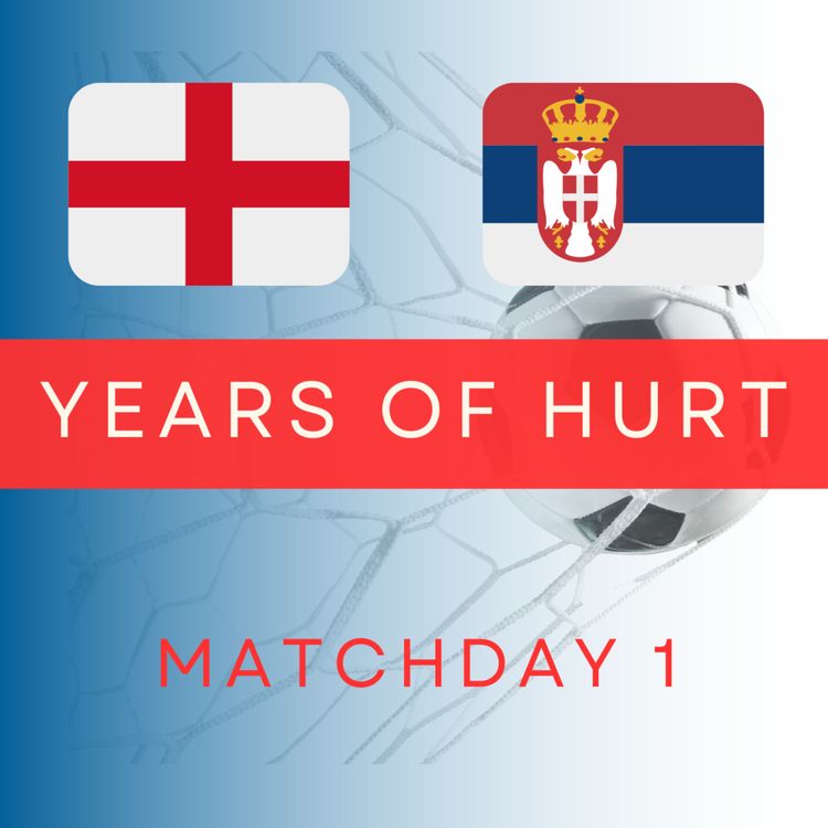 cover art for England sneak past Serbia, Scotland battered - Euro 2024 matchday 1