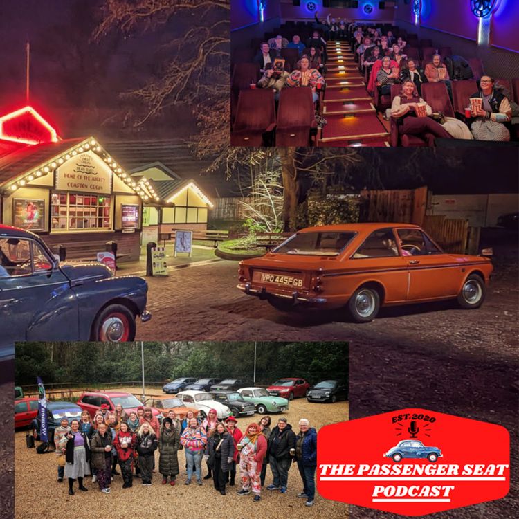 cover art for Watching "Cars" with the Women Driver's Social Club in the cutest vintage cinema!