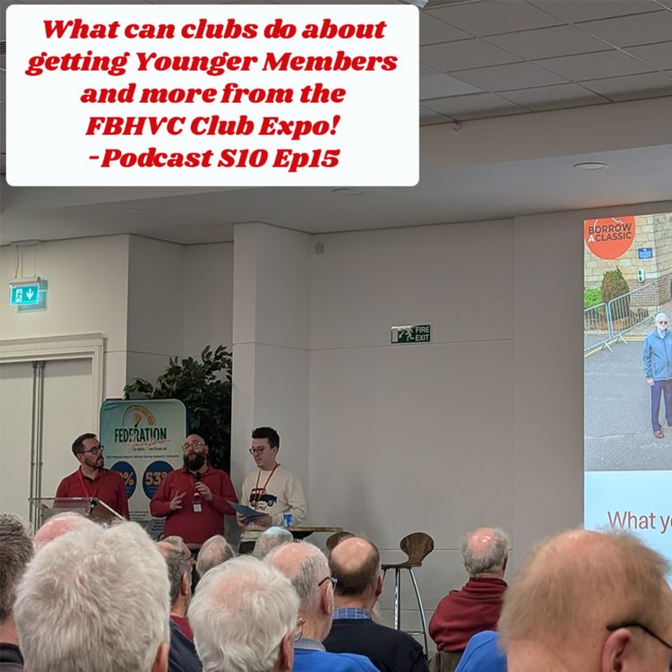 cover art for What can clubs do about getting Younger Members and more from the FBHVC Club Expo!